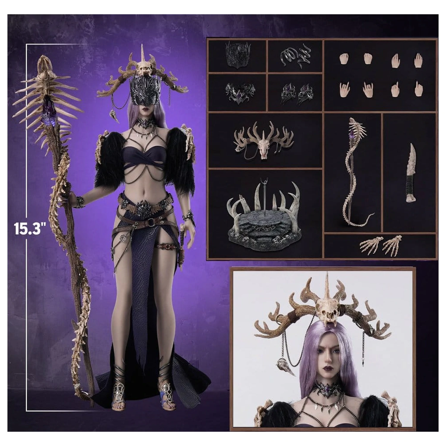 Serpent Kin akciófigura 1/6 Calamity 30 cm termékfotó