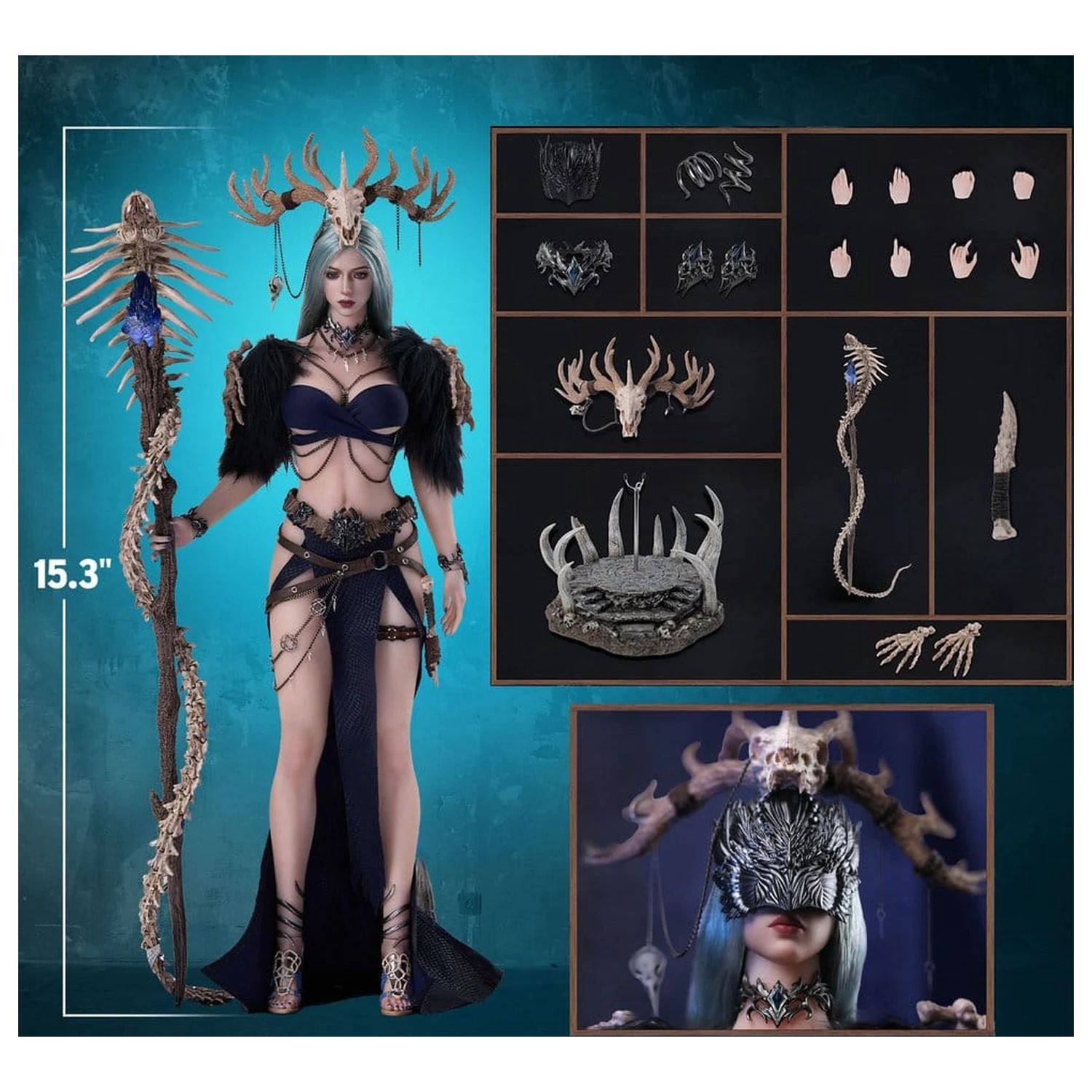 Serpent Kin akciófigura 1/6 Oracle 30 cm termékfotó