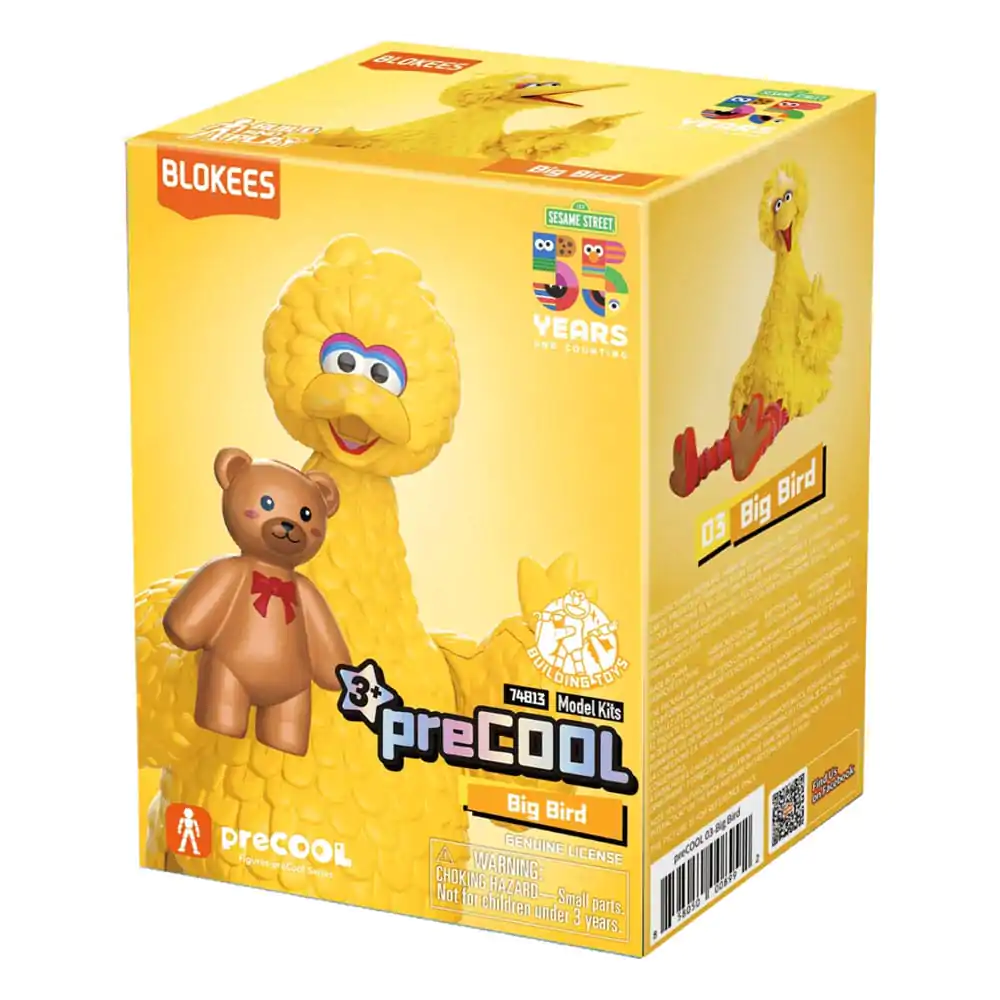 Sesame Street Blokees PreCool Series 1 03 Big Bird Műanyag modell készlet 15 cm termékfotó