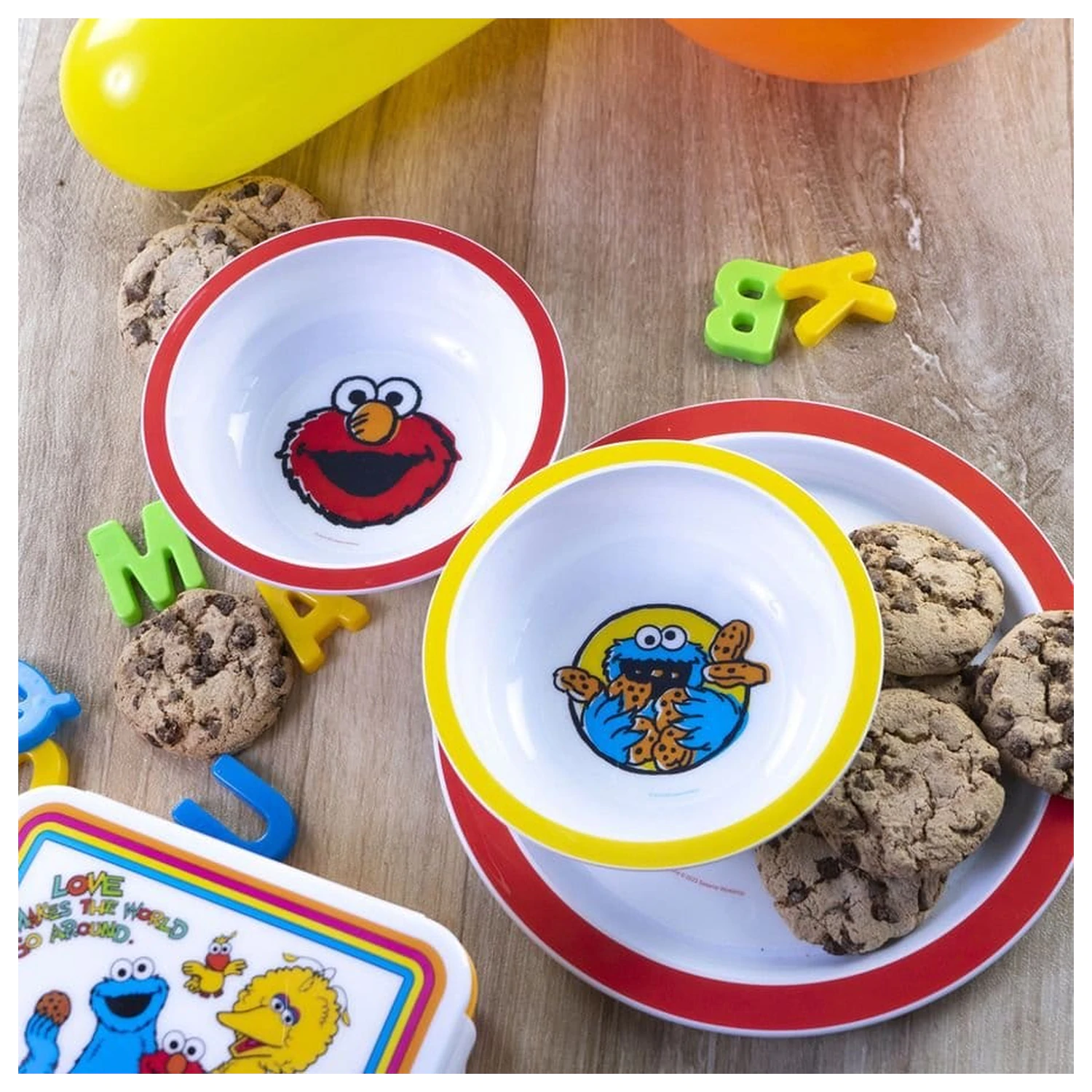 Sesame Street Cereal Vintage Kids 2 db-os tálka csomag 300ml termékfotó