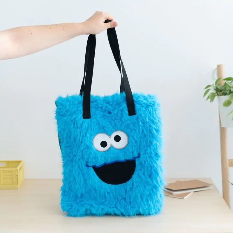 Sesame Street Cookie Monster shopping bag termékfotó