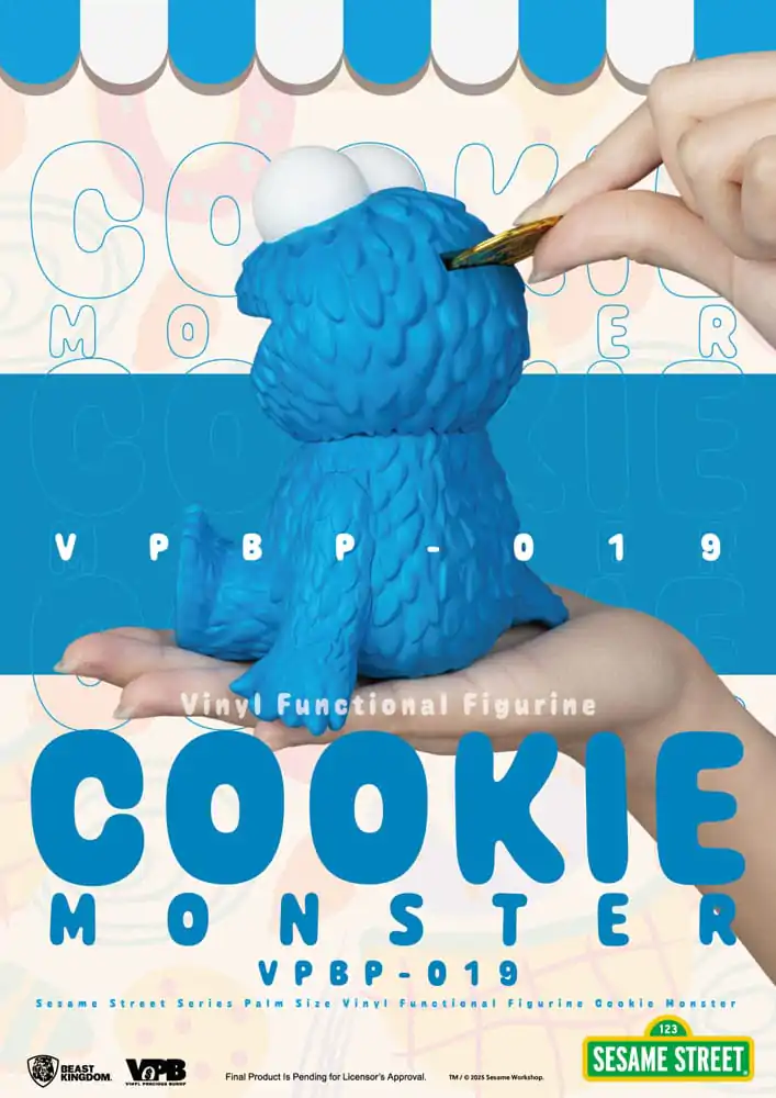 Sesame Street Cookie Monster Vinyl persely 12 cm  termékfotó