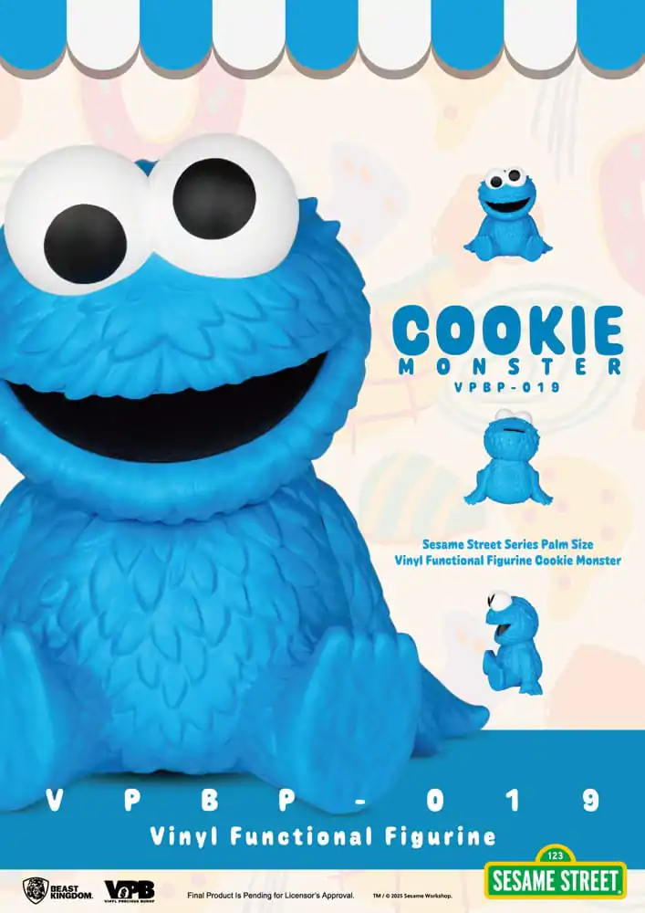 Sesame Street Cookie Monster Vinyl persely 12 cm  termékfotó