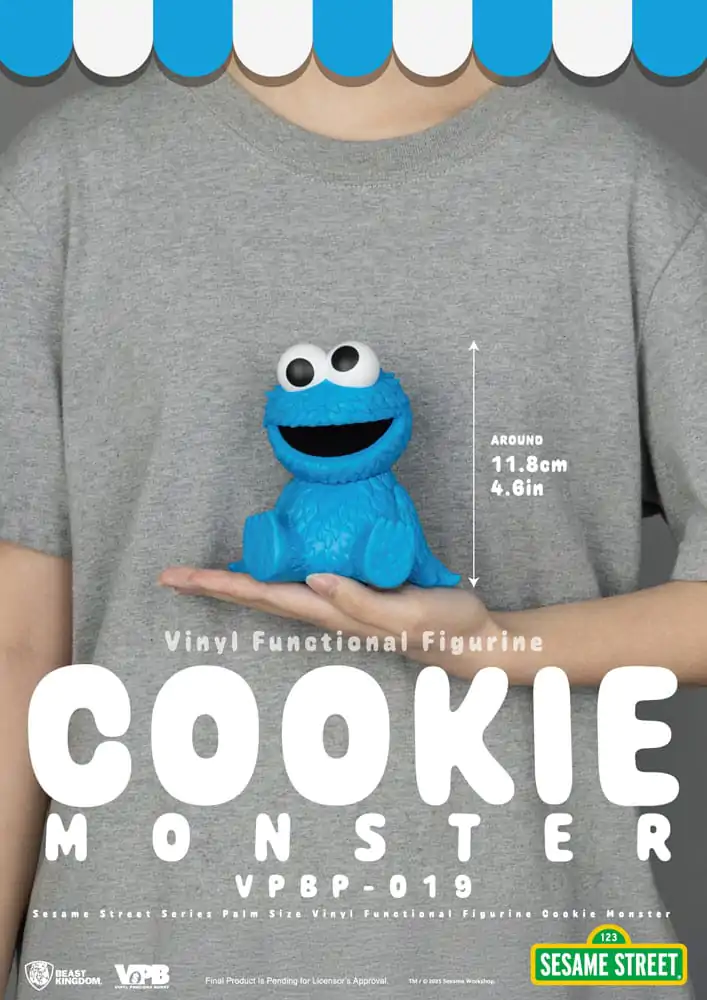 Sesame Street Cookie Monster Vinyl persely 12 cm  termékfotó
