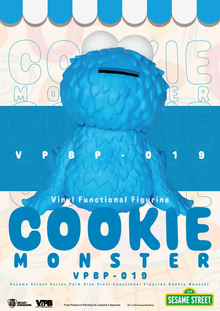 Sesame Street Cookie Monster Vinyl persely 12 cm  termékfotó