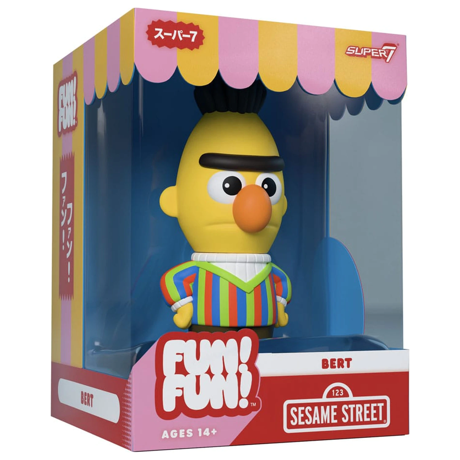 Sesame Street FUN! FUN! Vinyl figura Wave 02 Bert 13 cm  termékfotó