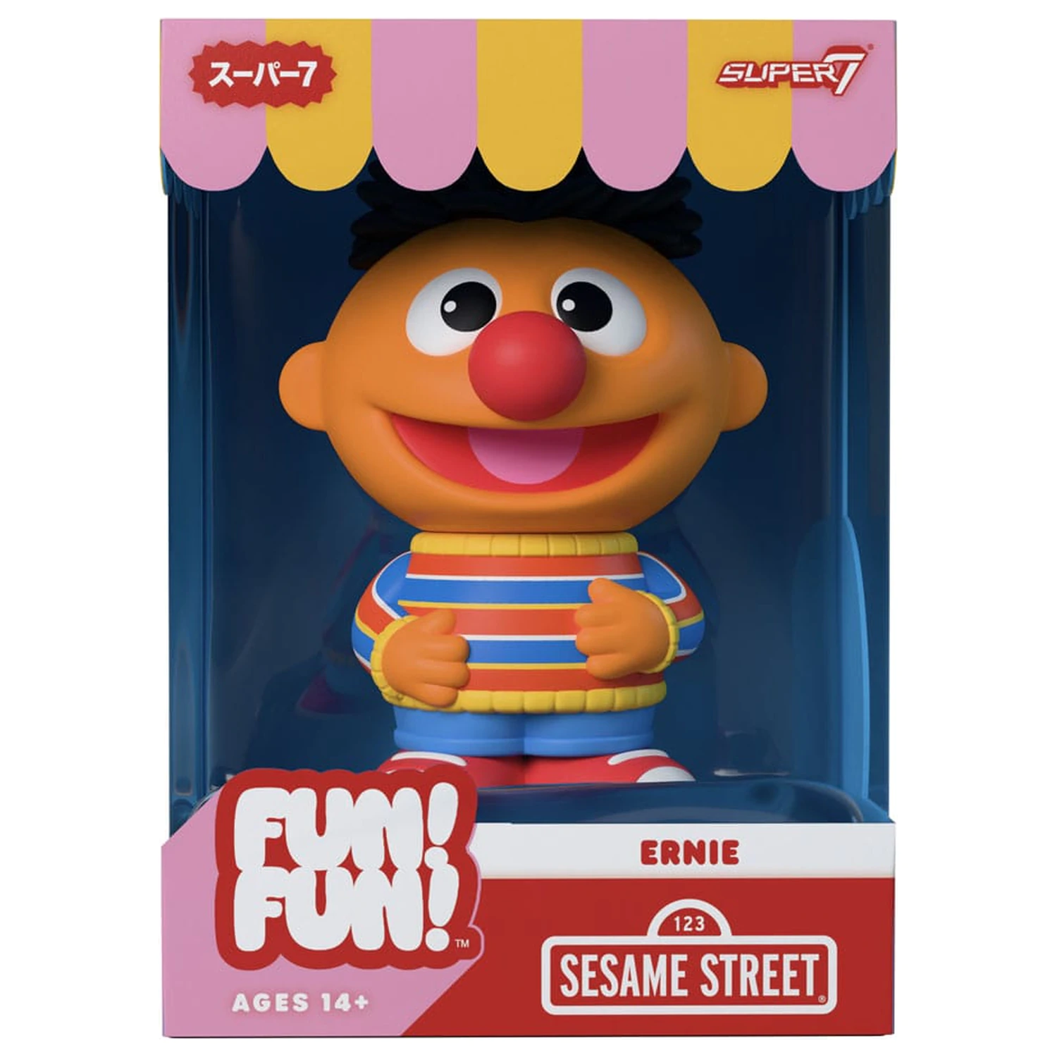 Sesame Street FUN! FUN! Vinyl figura Wave 02 Ernie 13 cm  termékfotó