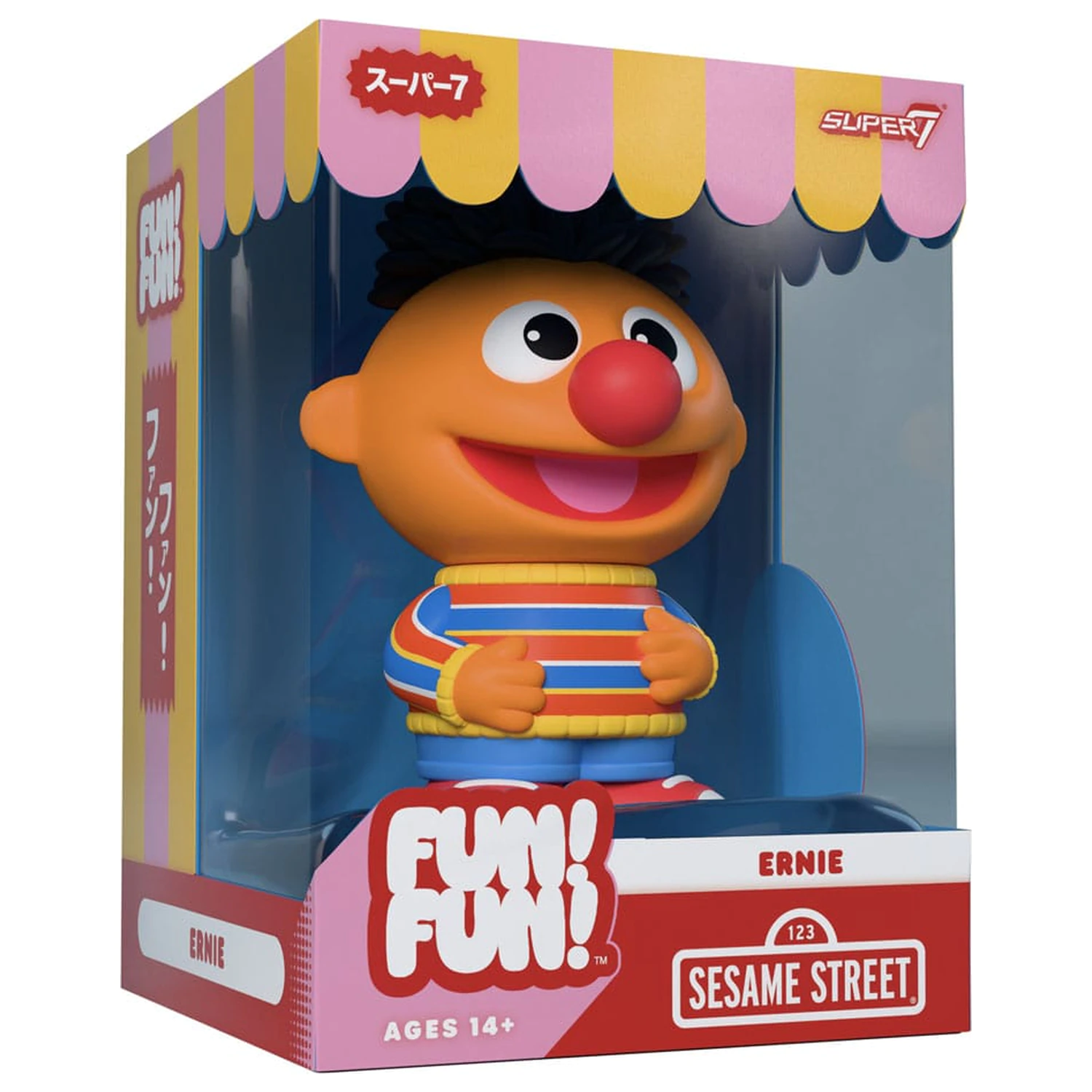 Sesame Street FUN! FUN! Vinyl figura Wave 02 Ernie 13 cm  termékfotó