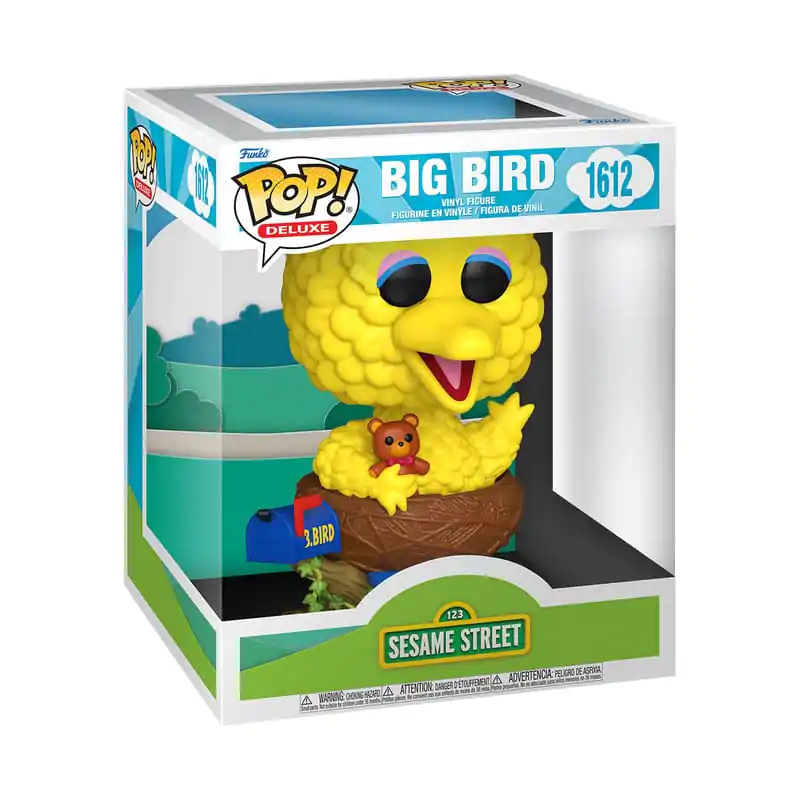 Sesame Street Funko POP! Deluxe Vinyl figura Big Bird in Nest 17 cm termékfotó