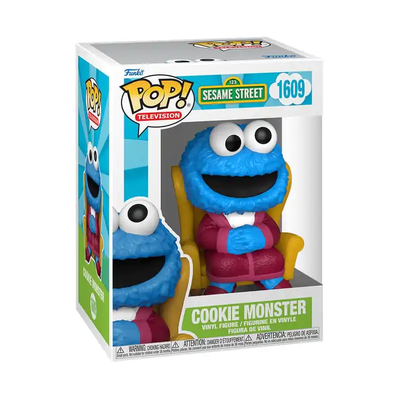 Sesame Street Funko POP! TV Vinyl figura Cookie Monster 9 cm termékfotó