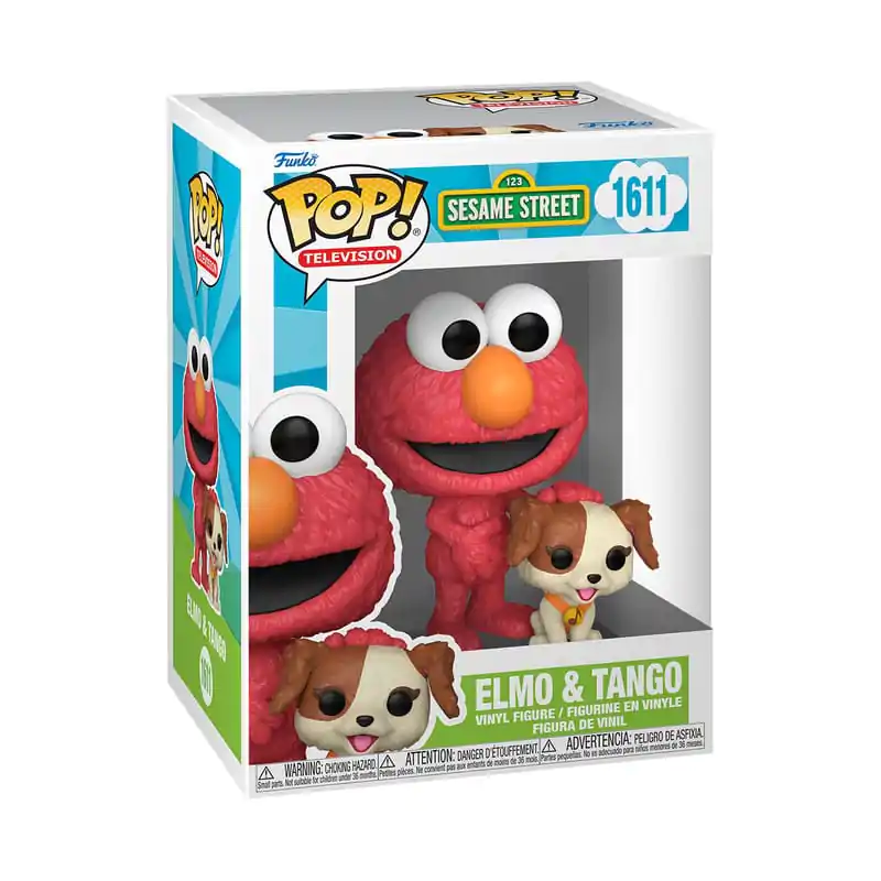 Sesame Street Funko POP! TV Vinyl Figure Elmo & Tango 9 cm termékfotó