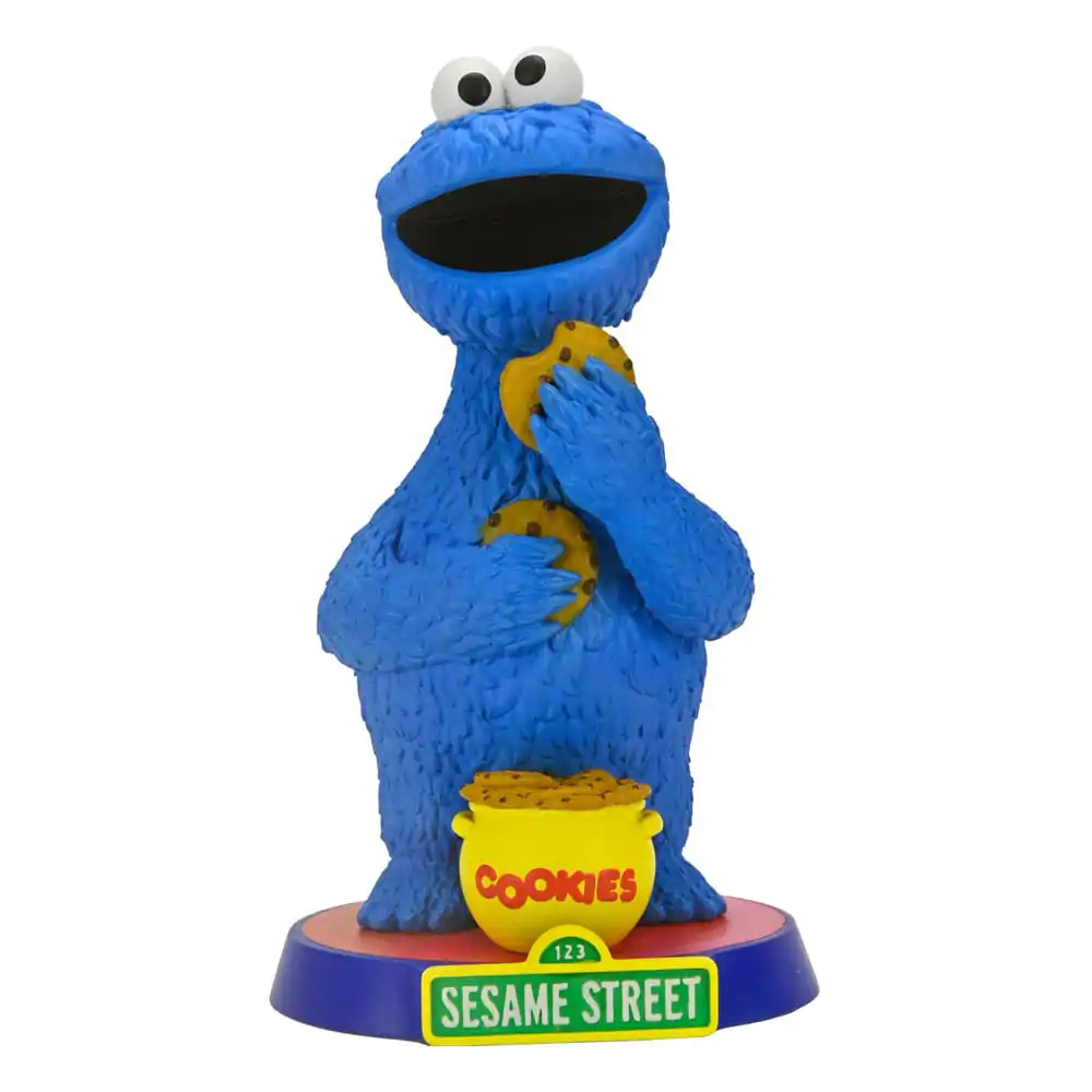 Sesame Street Head Knocker Bobble-Head Cookie Monster figura 18 cm termékfotó
