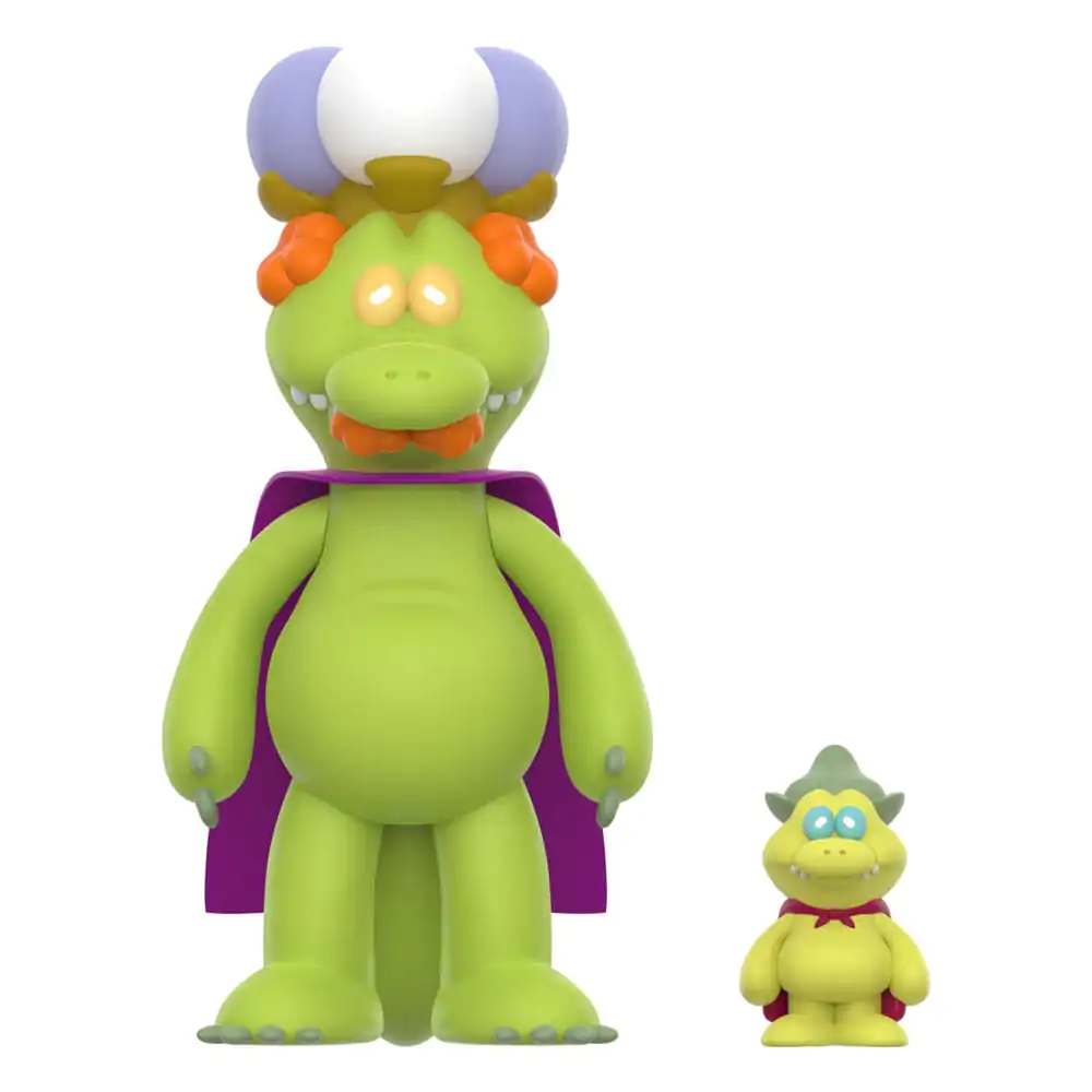 Sesame Street ReAction akciófigura Wave 04 Alligator King & 7th Son 10 cm termékfotó