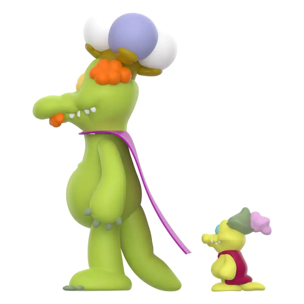 Sesame Street ReAction akciófigura Wave 04 Alligator King & 7th Son 10 cm termékfotó