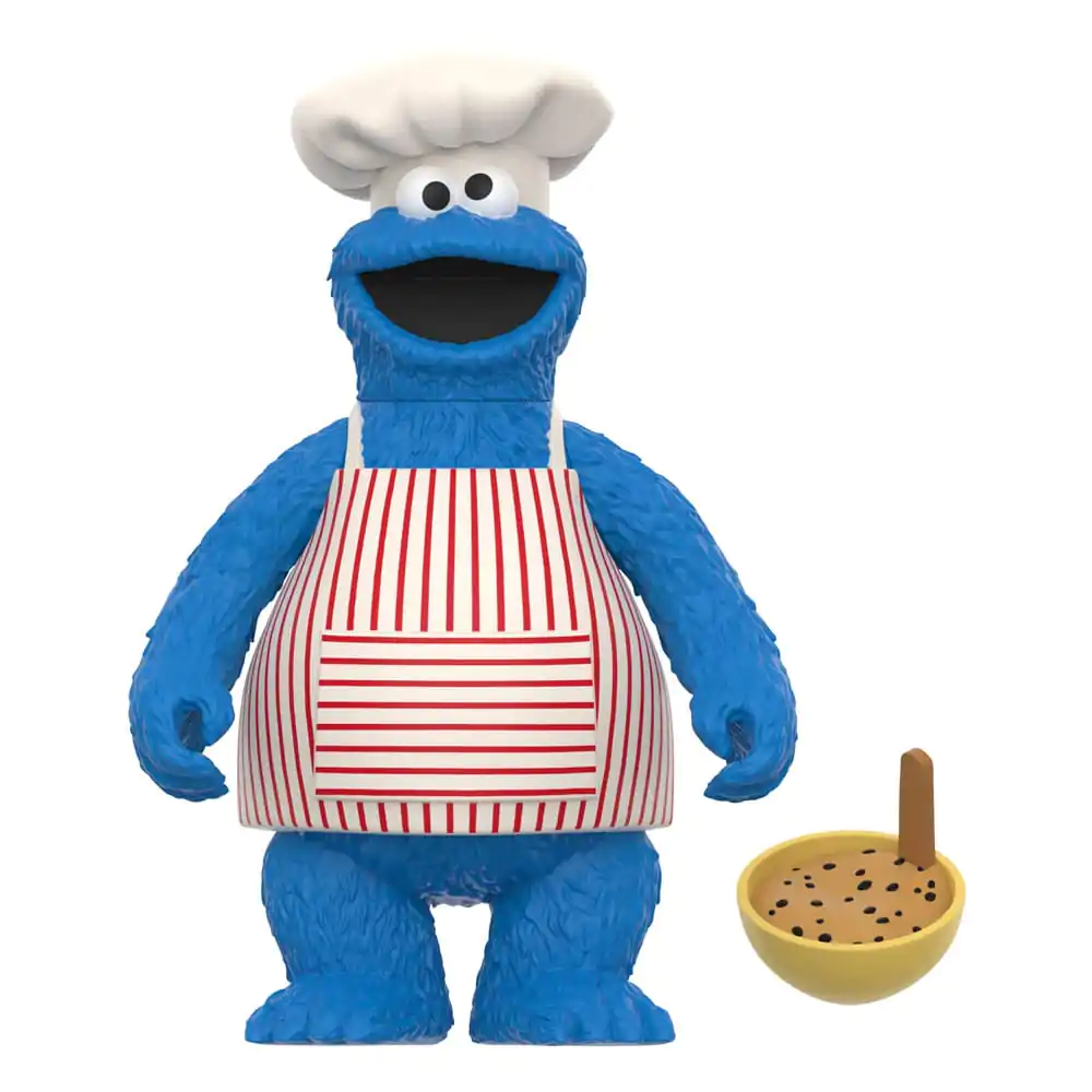 Sesame Street ReAction akciófigura Wave 04 Chef Cookie Monster 10 cm termékfotó