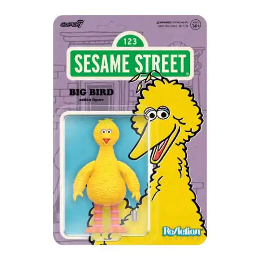 Sesame Street ReAction Action Figure Wave 03 Big Bird 10 cm termékfotó