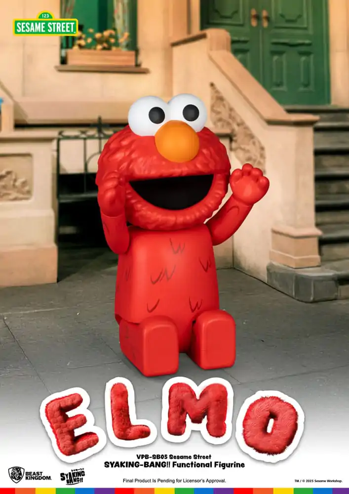 Sesame Street Syaing Bang Elmo Vinyl persely 47 cm termékfotó