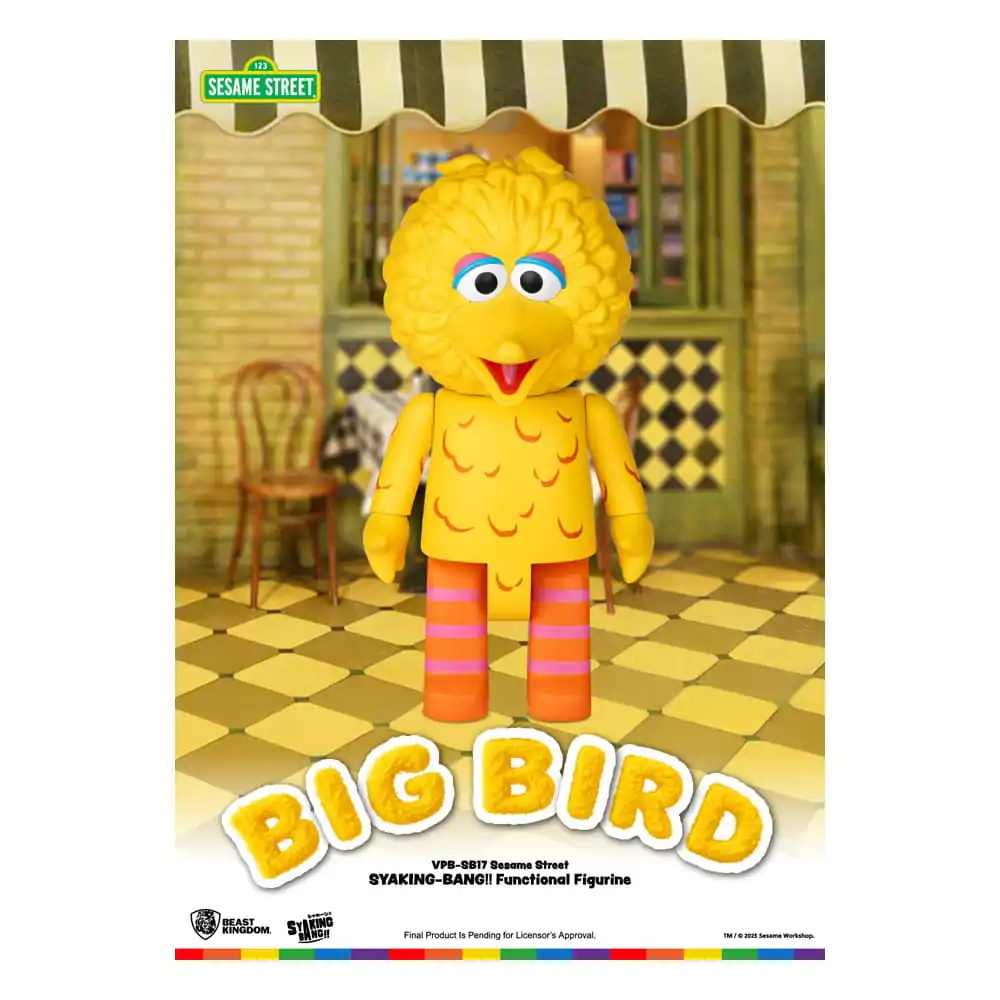 Sesame Street Syaking Bang Series Big Bird PVC persely 49 cm termékfotó