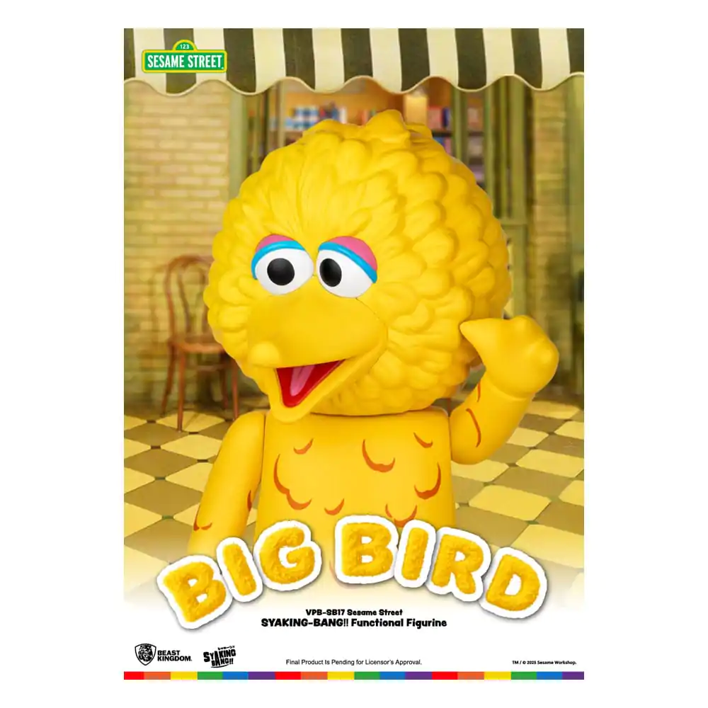 Sesame Street Syaking Bang Series Big Bird PVC persely 49 cm termékfotó
