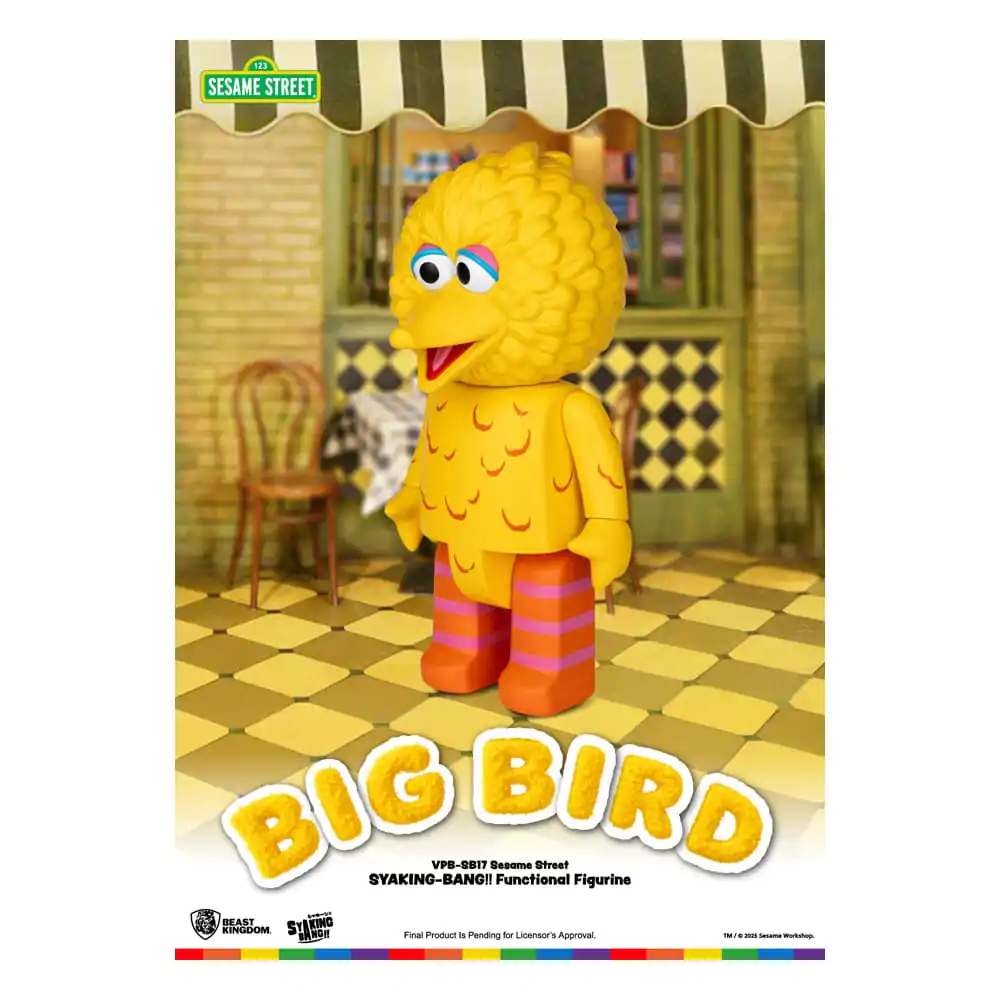 Sesame Street Syaking Bang Series Big Bird PVC persely 49 cm termékfotó