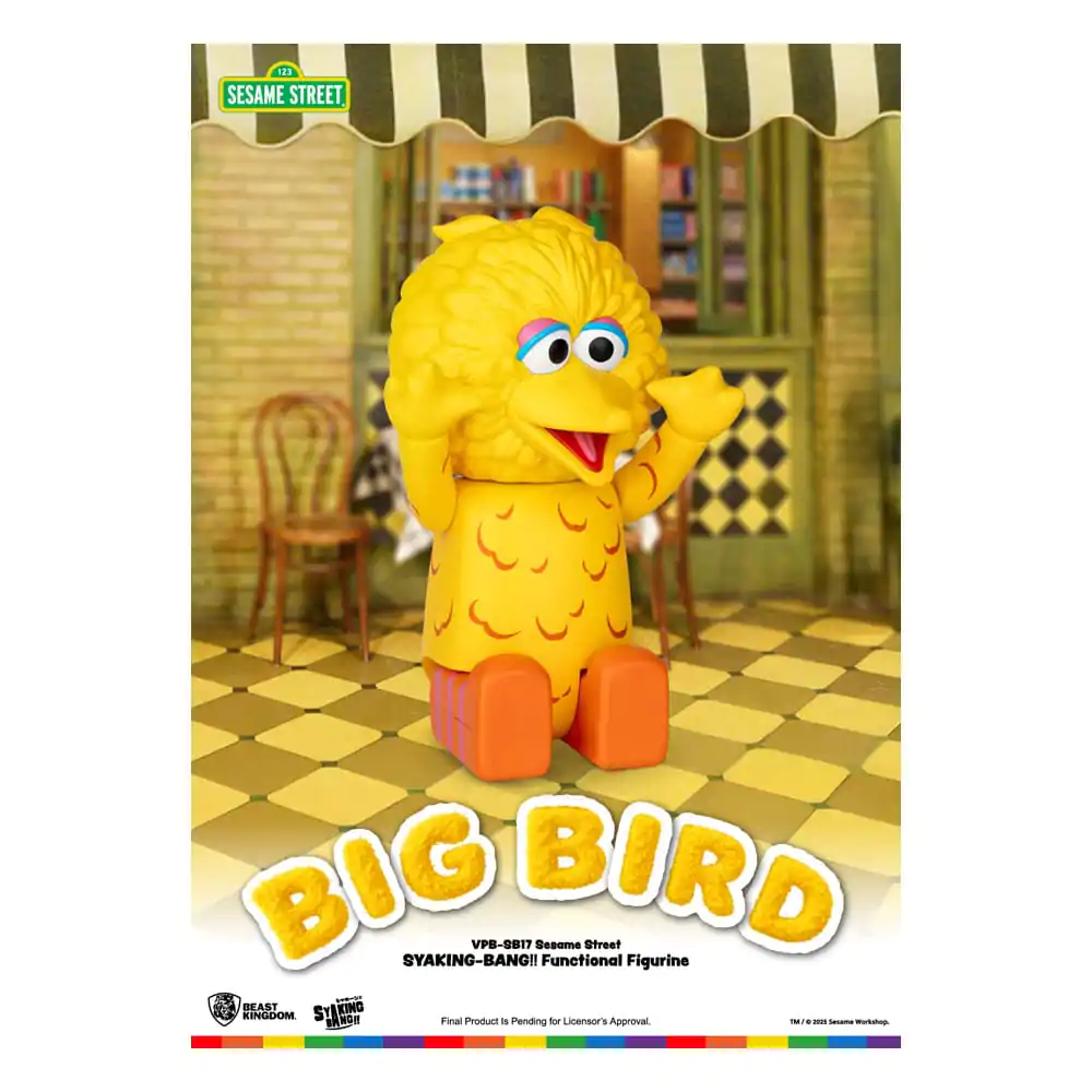 Sesame Street Syaking Bang Series Big Bird PVC persely 49 cm termékfotó