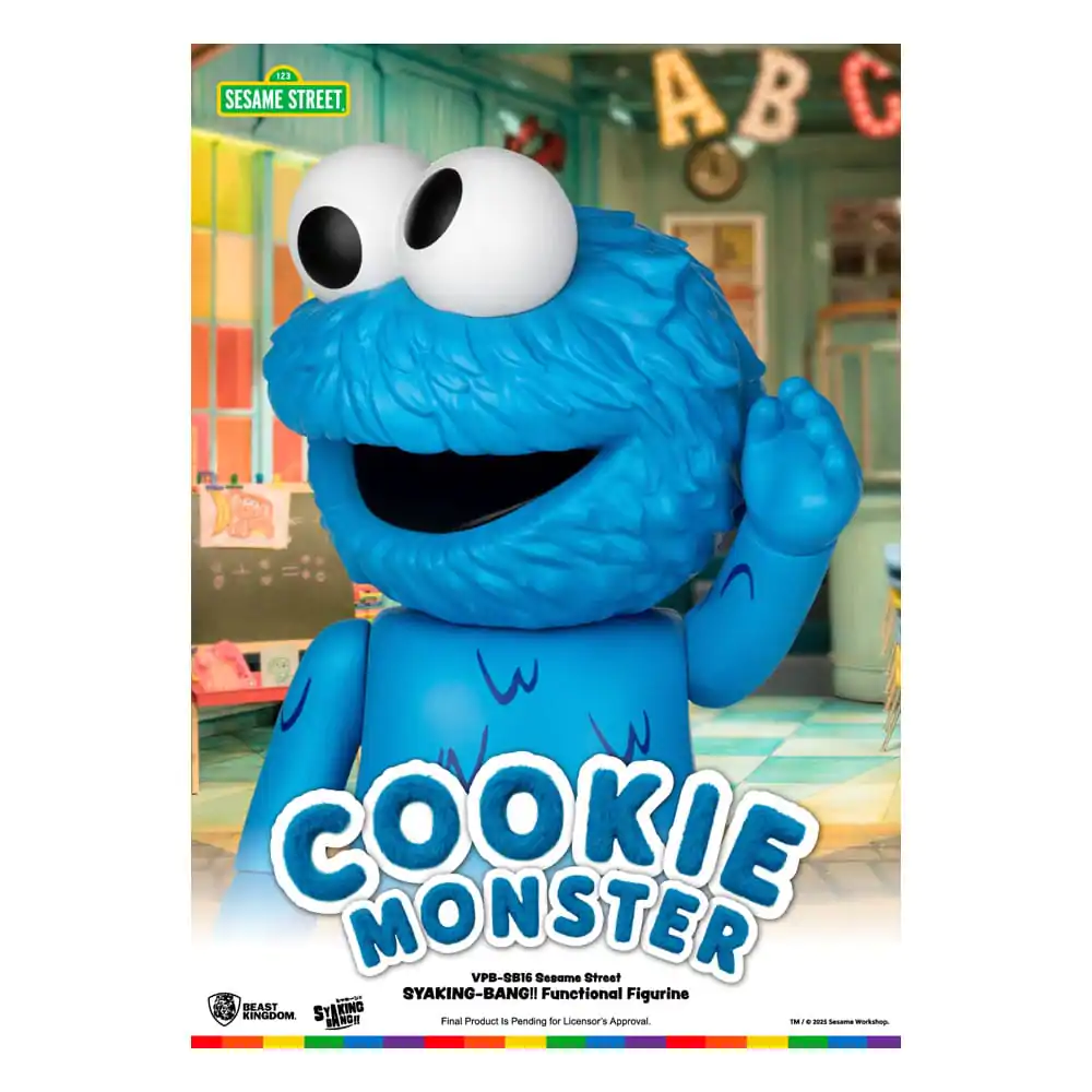 Sesame Street Syaking Bang Series Cookie Monster PVC persely 47 cm termékfotó