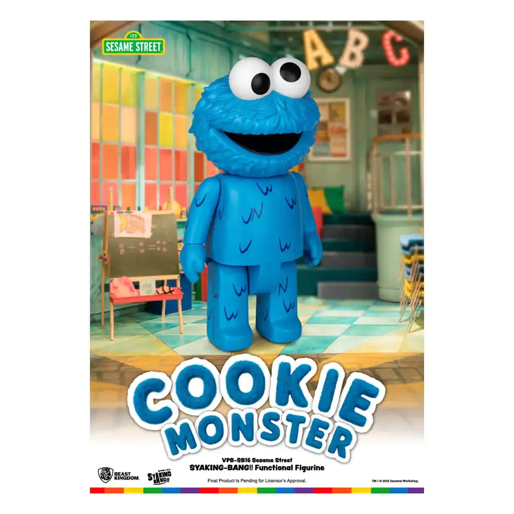 Sesame Street Syaking Bang Series Cookie Monster PVC persely 47 cm termékfotó