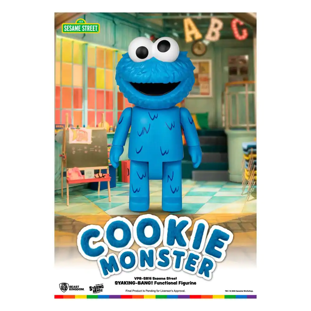 Sesame Street Syaking Bang Series Cookie Monster PVC persely 47 cm termékfotó