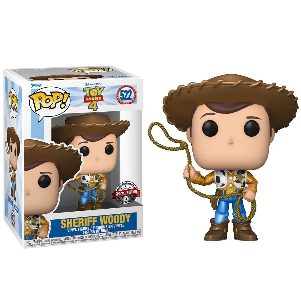 Set figura POP & Tee Disney Toy Story Sheryff Woody Exkluzív termékfotó