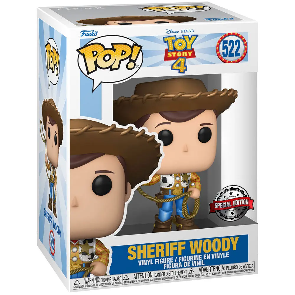 Set figura POP & Tee Disney Toy Story Sheryff Woody Exkluzív termékfotó