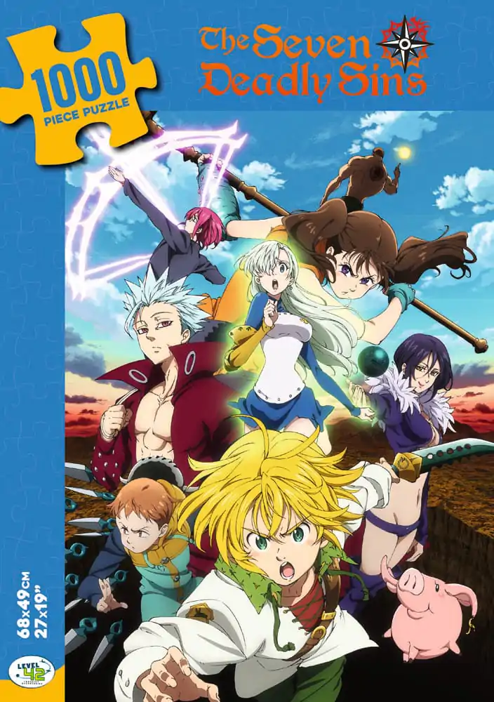 Seven Deadly Sins Characters puzzle (1000 darab) termékfotó