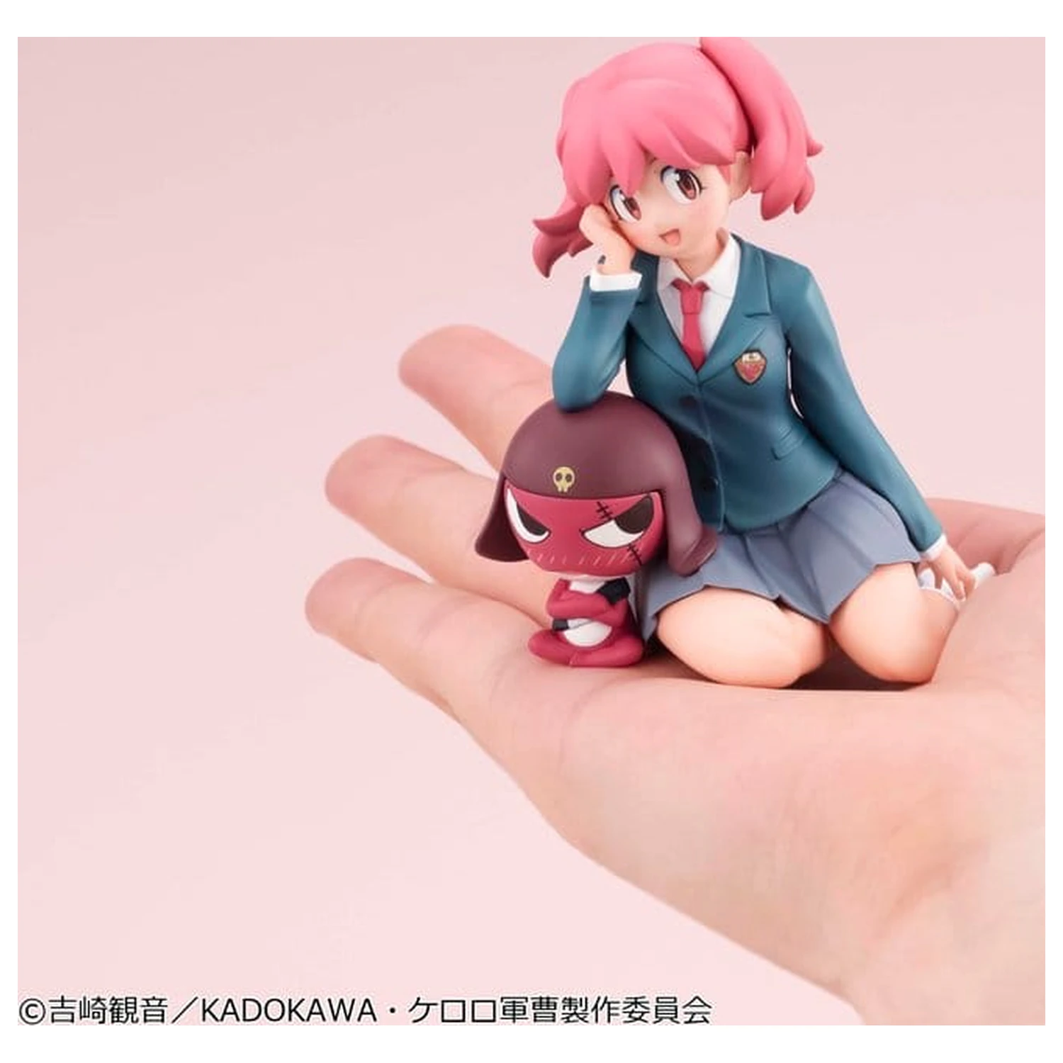 Sgt. Frog Melty Princess PVC figura Natsumi & Giroro Palm Size 9 cm termékfotó
