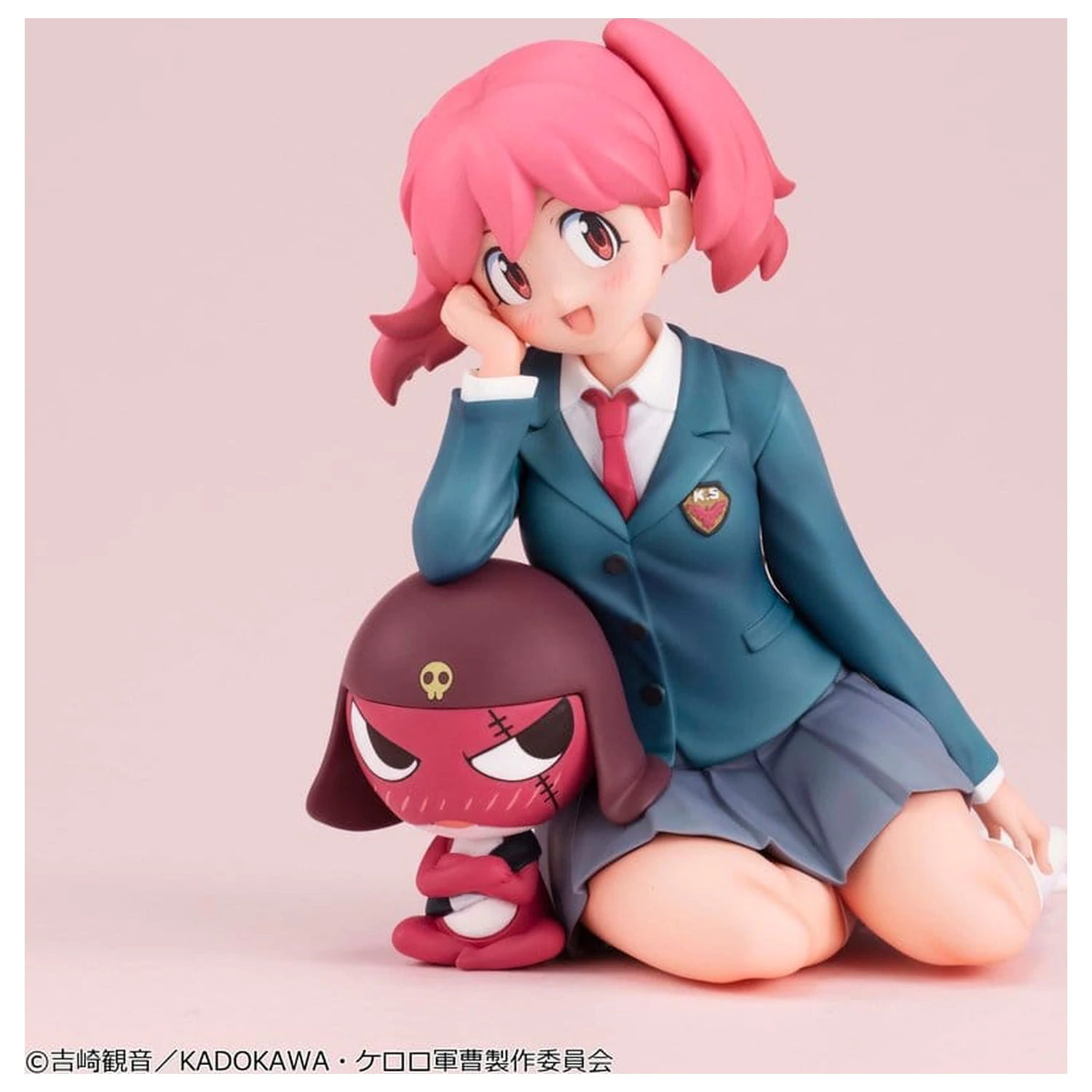 Sgt. Frog Melty Princess PVC figura Natsumi & Giroro Palm Size 9 cm termékfotó
