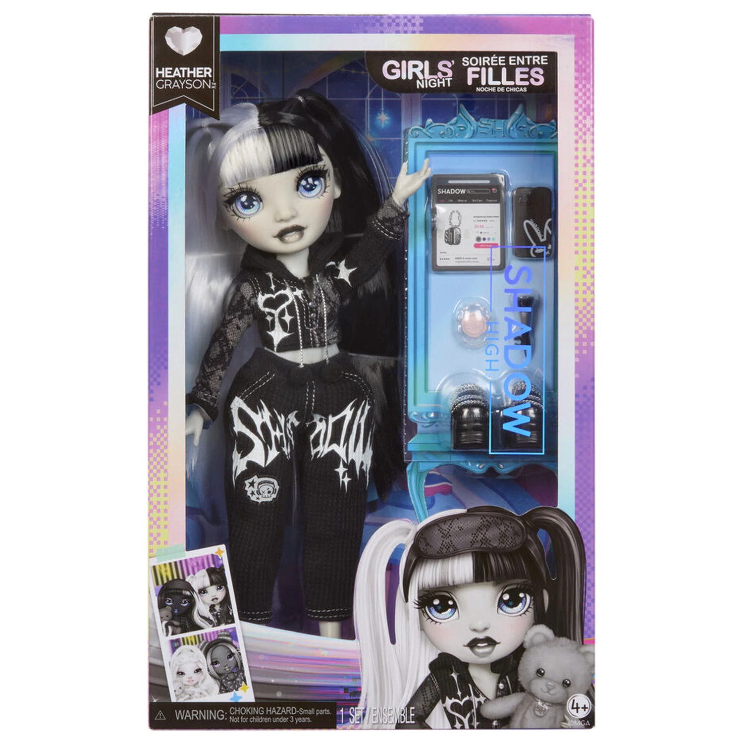 Shadow High Fashion Doll Girls Night Heather játék baba termékfotó