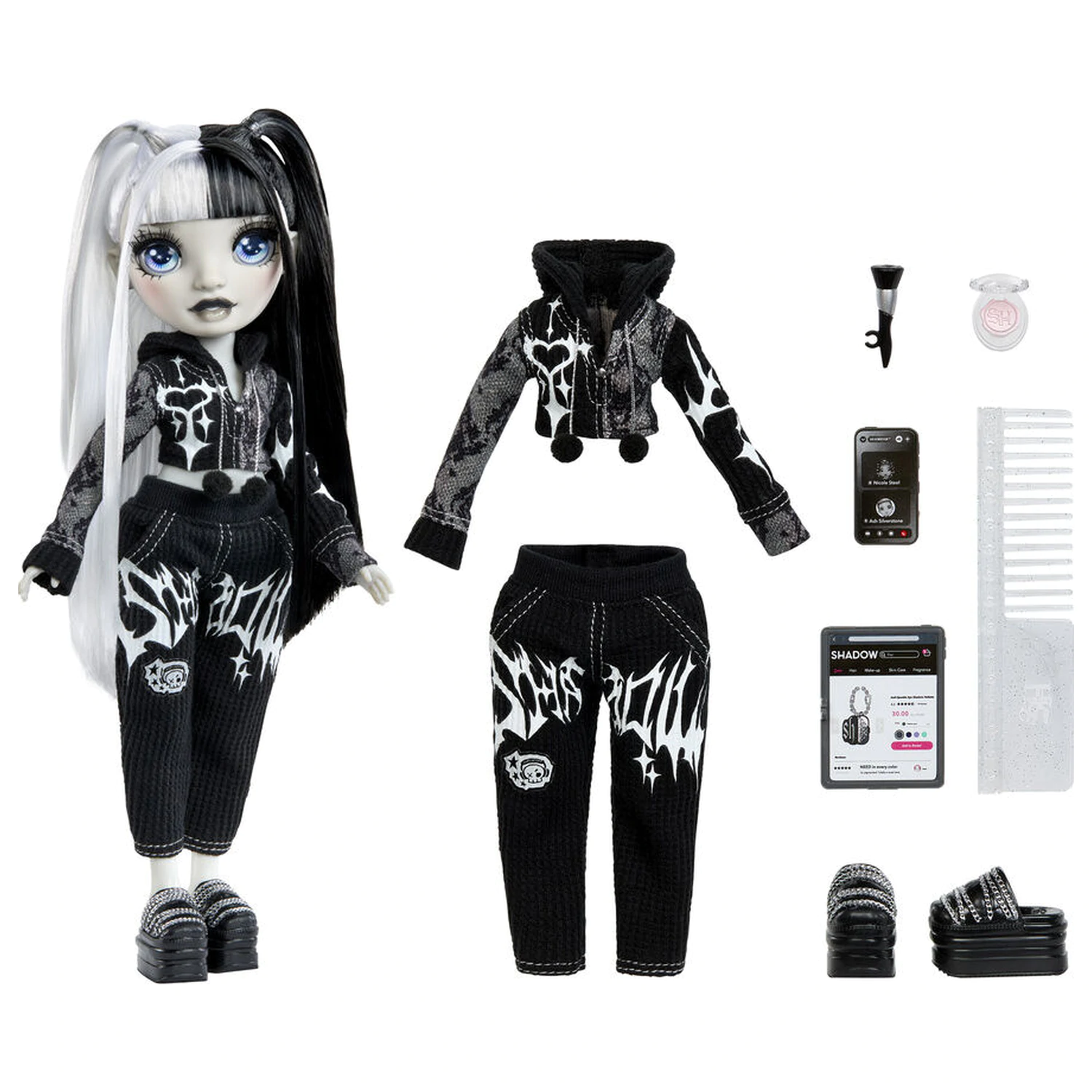 Shadow High Fashion Doll Girls Night Heather játék baba termékfotó