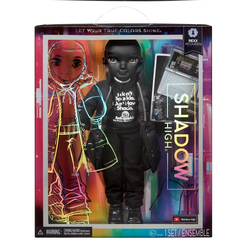 Shadow High Rexx Mcqueen játék baba 26cm termékfotó