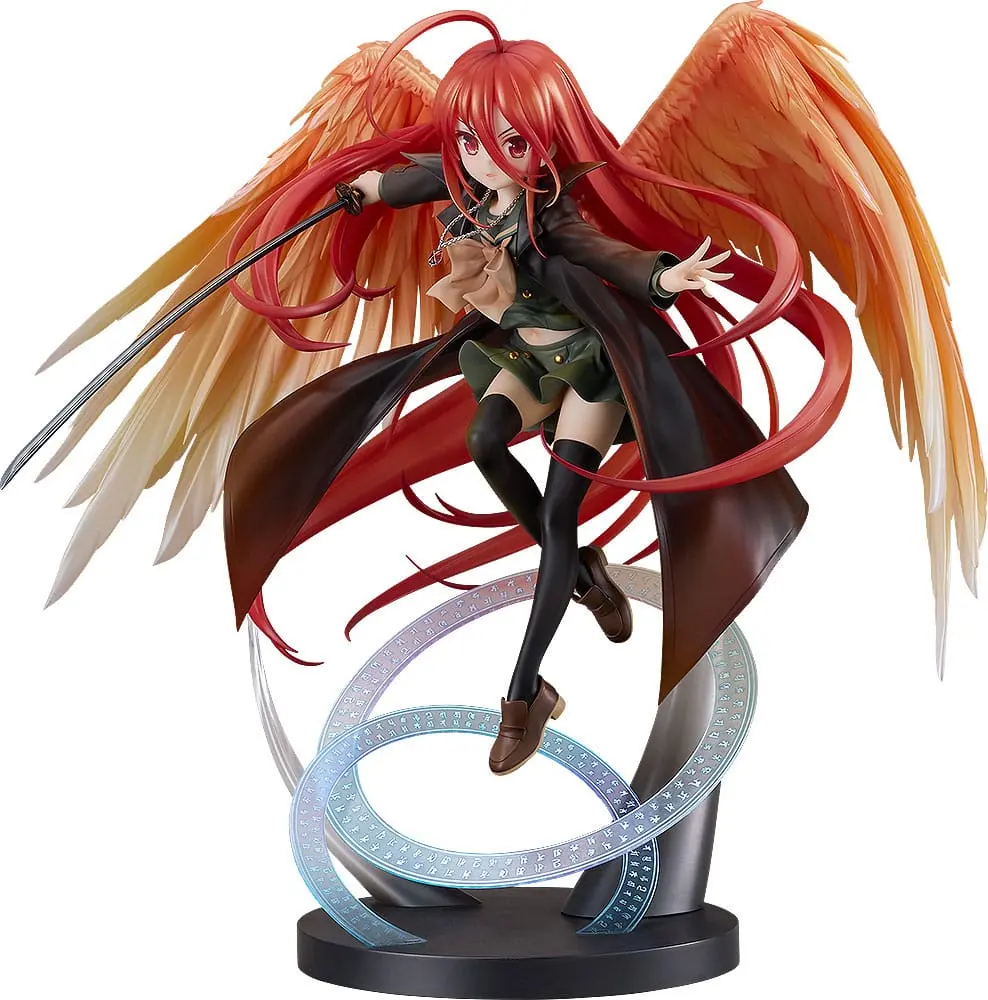 Shakugan no Shana 1/7 The Flame-Haired Burning-Eyed Hunter Shana PVC szobor figura 25 cm termékfotó