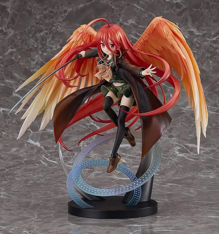 Shakugan no Shana 1/7 The Flame-Haired Burning-Eyed Hunter Shana PVC szobor figura 25 cm termékfotó