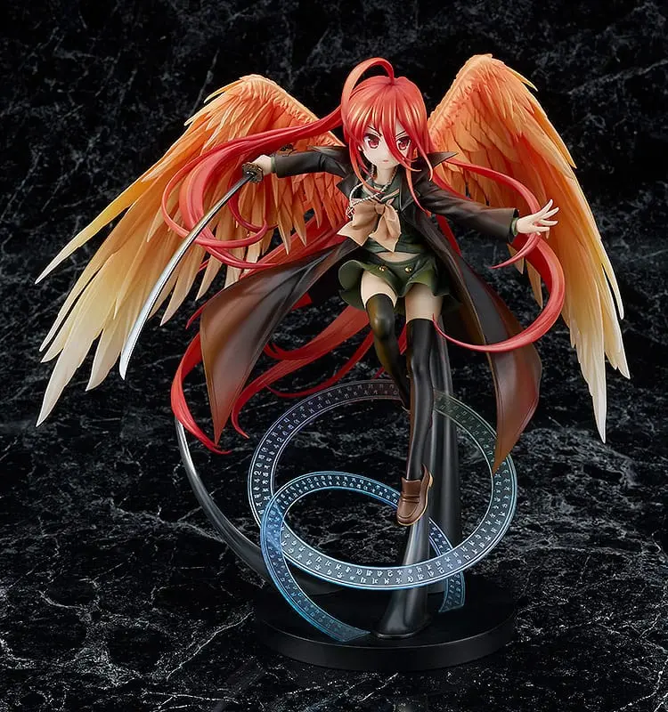 Shakugan no Shana 1/7 The Flame-Haired Burning-Eyed Hunter Shana PVC szobor figura 25 cm termékfotó