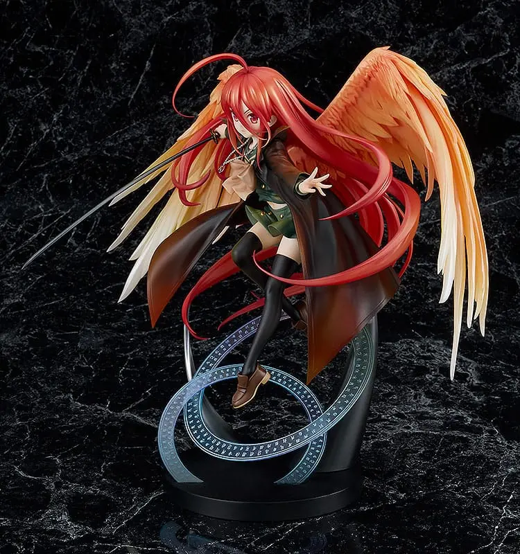 Shakugan no Shana 1/7 The Flame-Haired Burning-Eyed Hunter Shana PVC szobor figura 25 cm termékfotó