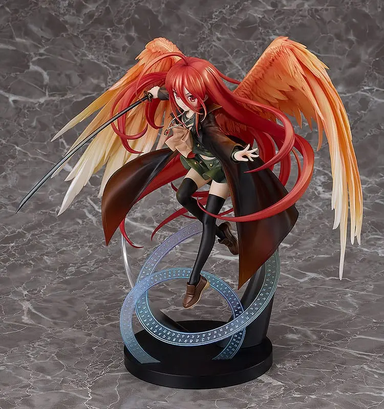 Shakugan no Shana 1/7 The Flame-Haired Burning-Eyed Hunter Shana PVC szobor figura 25 cm termékfotó