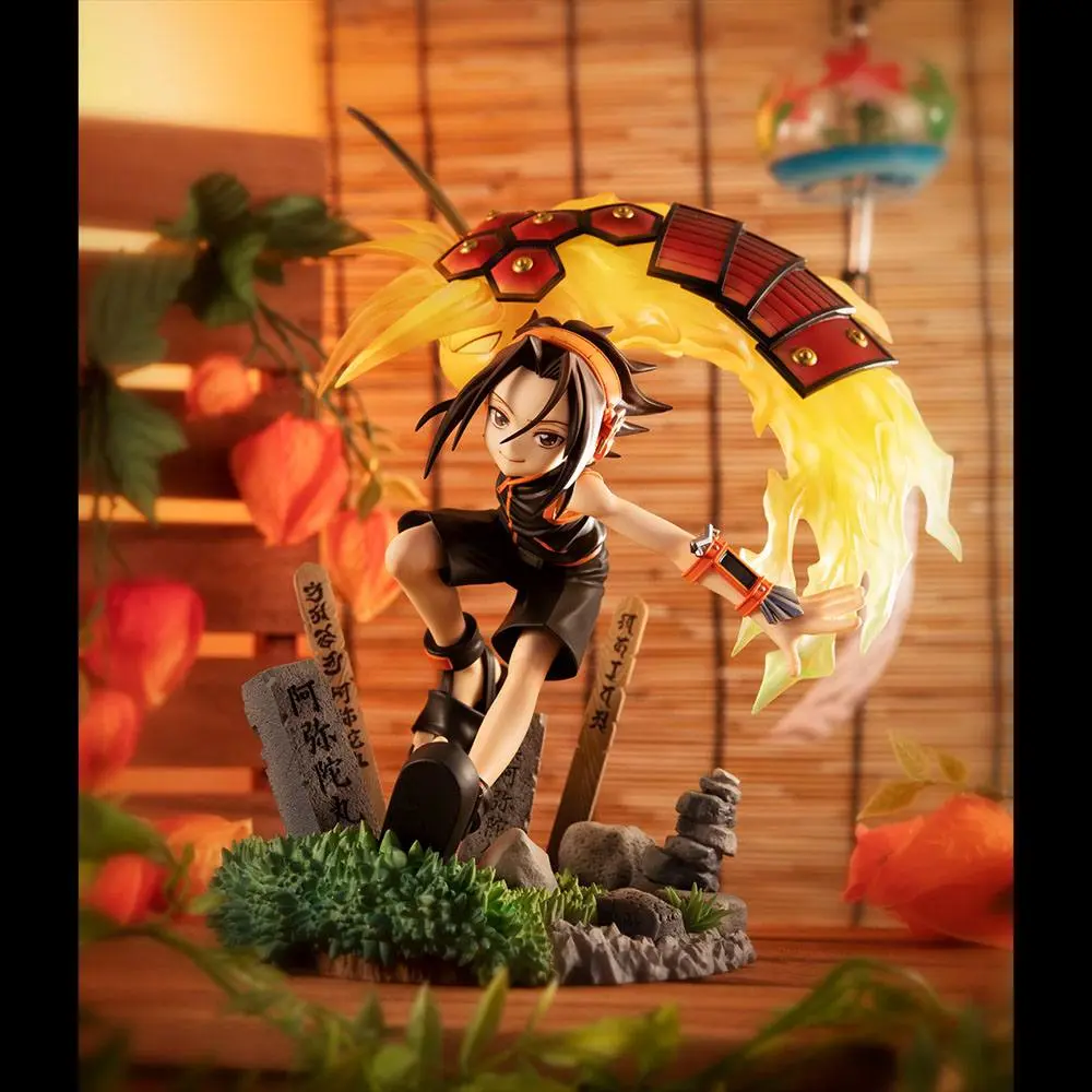 Shaman King Lucrea Yoh Asakura PVC szobor figura 18 cm termékfotó