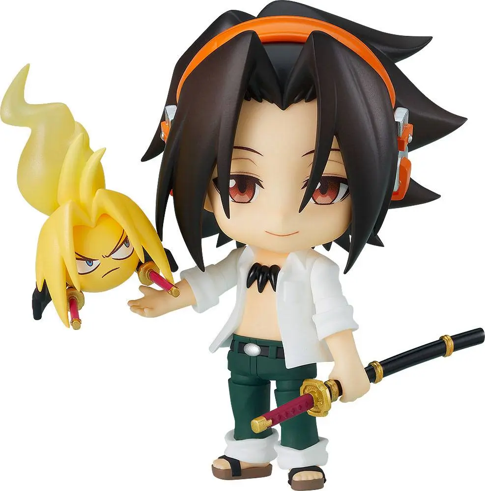 Shaman King Nendoroid PVC Yoh Asakura akciófigura 10 cm termékfotó
