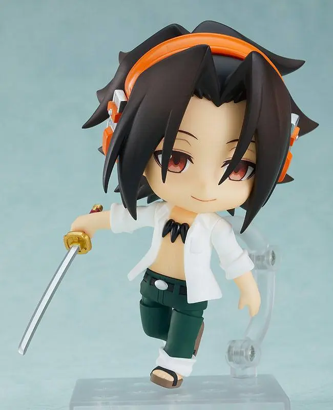 Shaman King Nendoroid PVC Yoh Asakura akciófigura 10 cm termékfotó