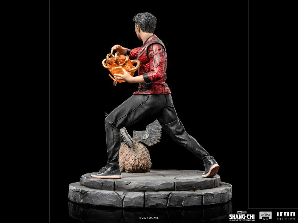 Shang-Chi and the Legend of the Ten Rings BDS Art Sclae 1/10 Shang-Chi & Morris szobor figura 19 cm termékfotó