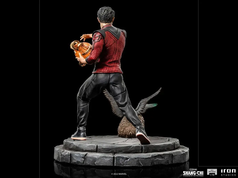 Shang-Chi and the Legend of the Ten Rings BDS Art Sclae 1/10 Shang-Chi & Morris szobor figura 19 cm termékfotó