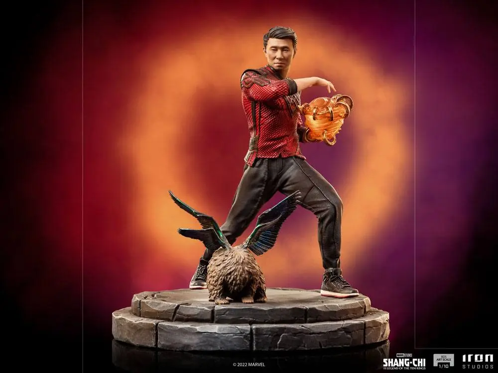 Shang-Chi and the Legend of the Ten Rings BDS Art Sclae 1/10 Shang-Chi & Morris szobor figura 19 cm termékfotó