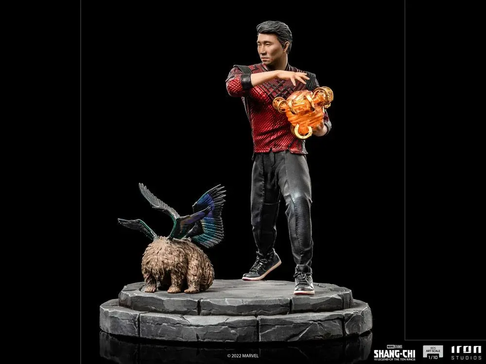 Shang-Chi and the Legend of the Ten Rings BDS Art Sclae 1/10 Shang-Chi & Morris szobor figura 19 cm termékfotó