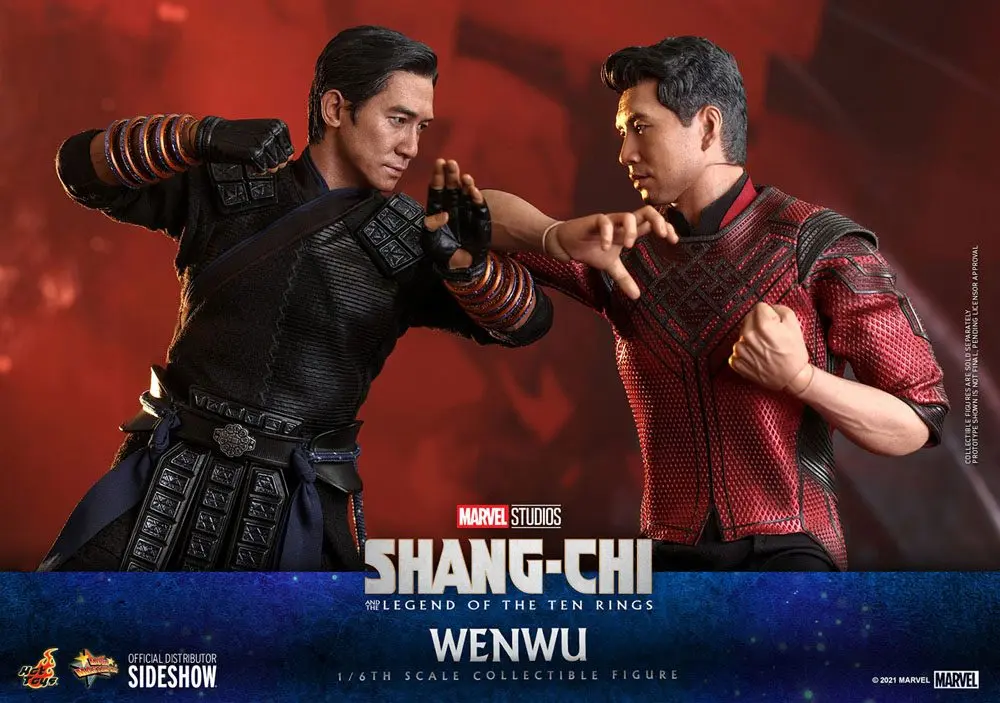 Shang-Chi and the Legend of the Ten Rings Movie Masterpiece 1/6 Wenwu akciófigura 28 cm termékfotó