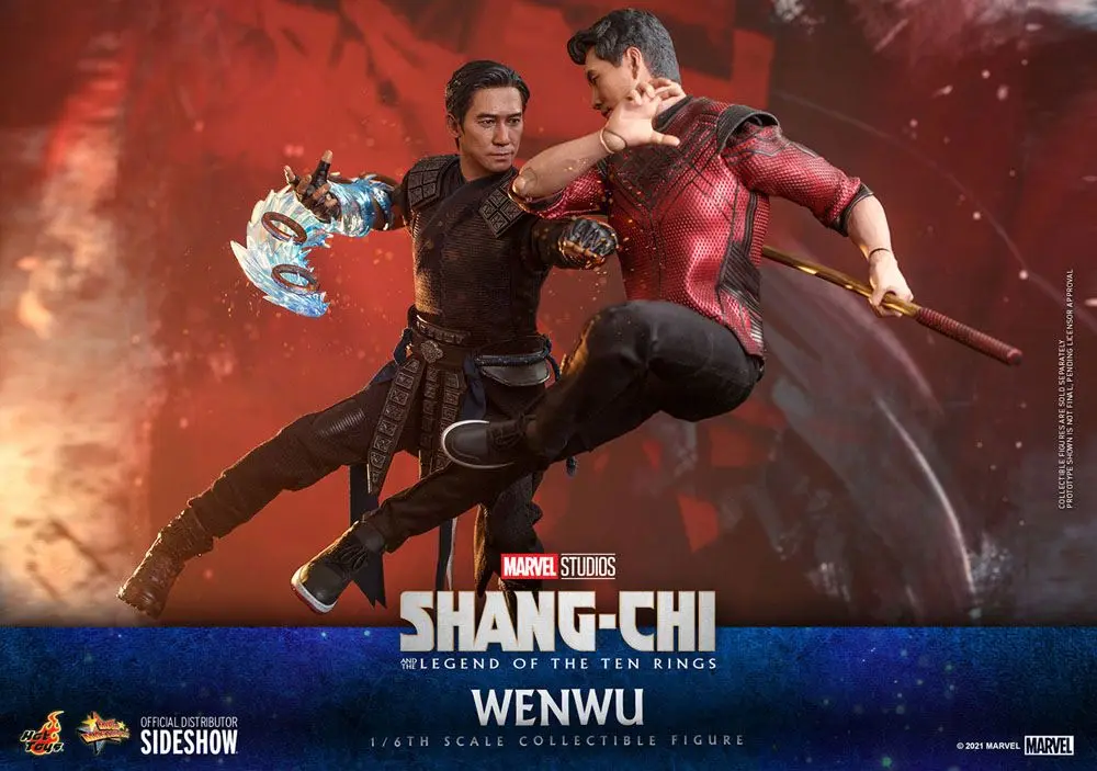 Shang-Chi and the Legend of the Ten Rings Movie Masterpiece 1/6 Wenwu akciófigura 28 cm termékfotó